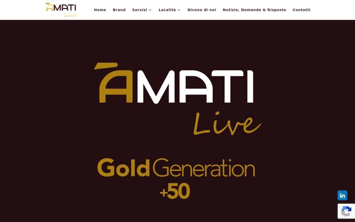 Screenshot of amatilive.com