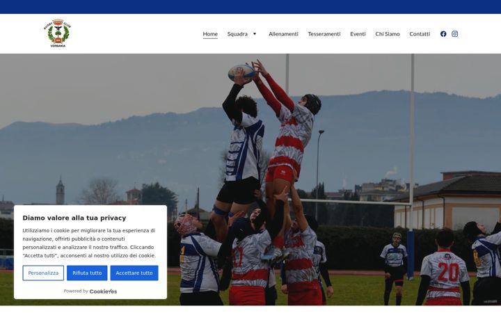 Screenshot of amatoriverbaniarugby.com