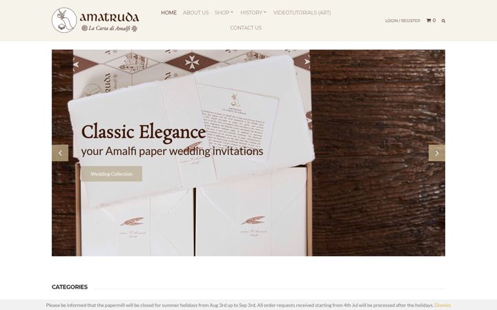 Screenshot of amatruda.eu