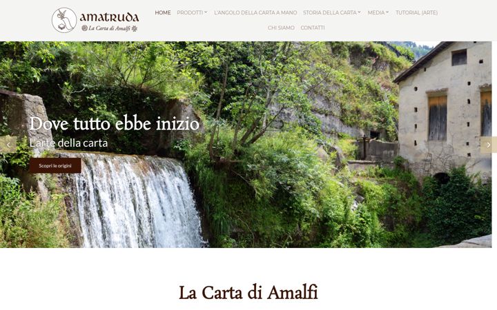 Screenshot of amatruda.it