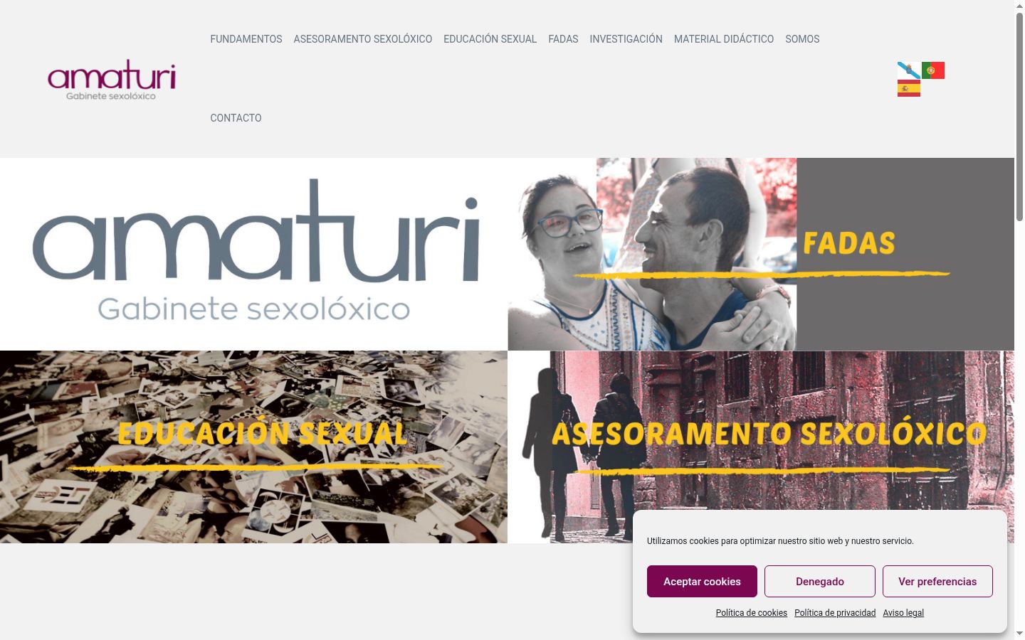 Screenshot tal-banner tal-kunsens muri qabel kwalunkwe interazzjoni