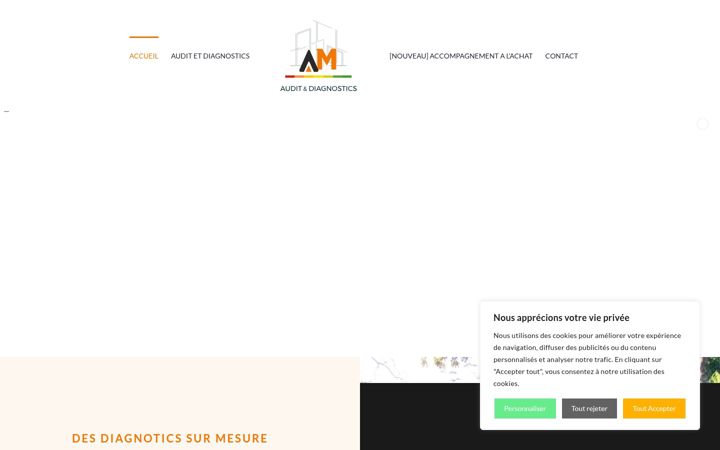 Screenshot ta' amauditdiag.fr