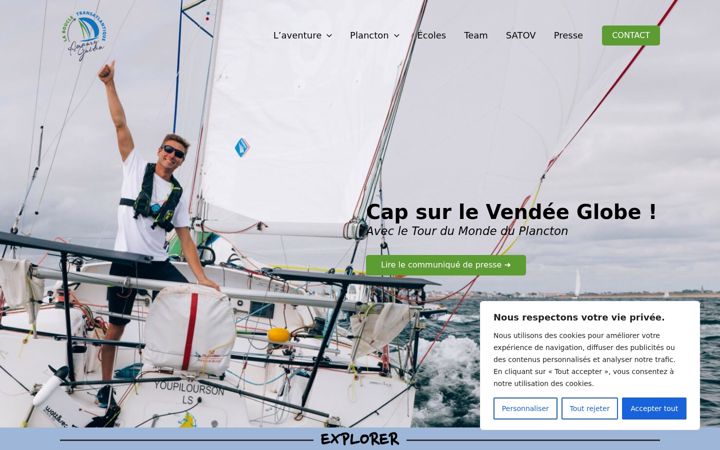 Screenshot of amaury-guerin.fr