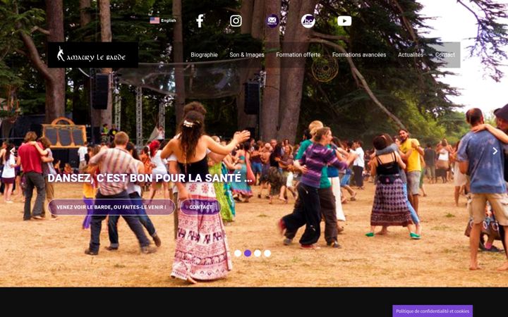 Screenshot ta' amaurylebarde.fr