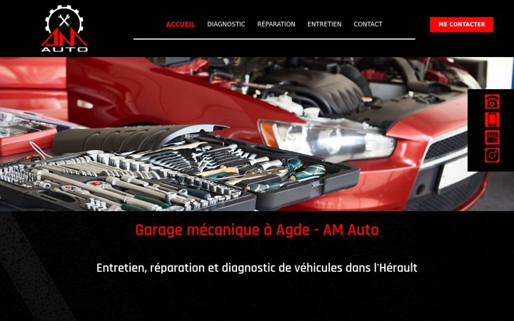 Screenshot of amauto34.fr
