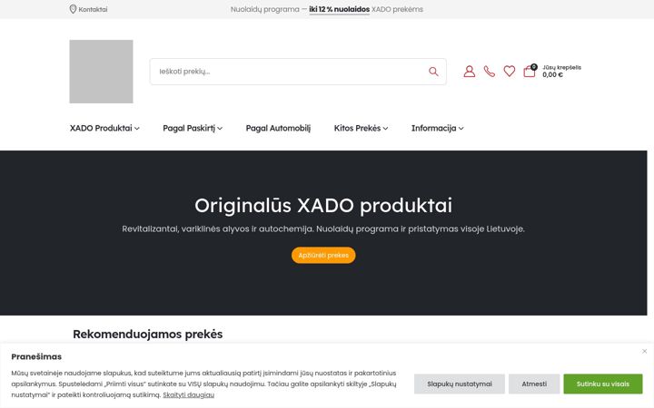 Snímek obrazovky amax.lt