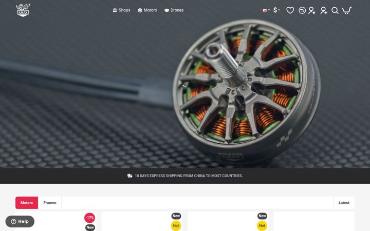 Screenshot of amaxshop.com