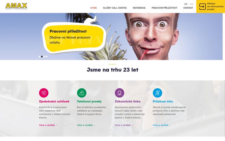 Screenshot of amaxsro.cz