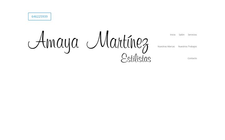 Screenshot of amayamartinezestilistas.com