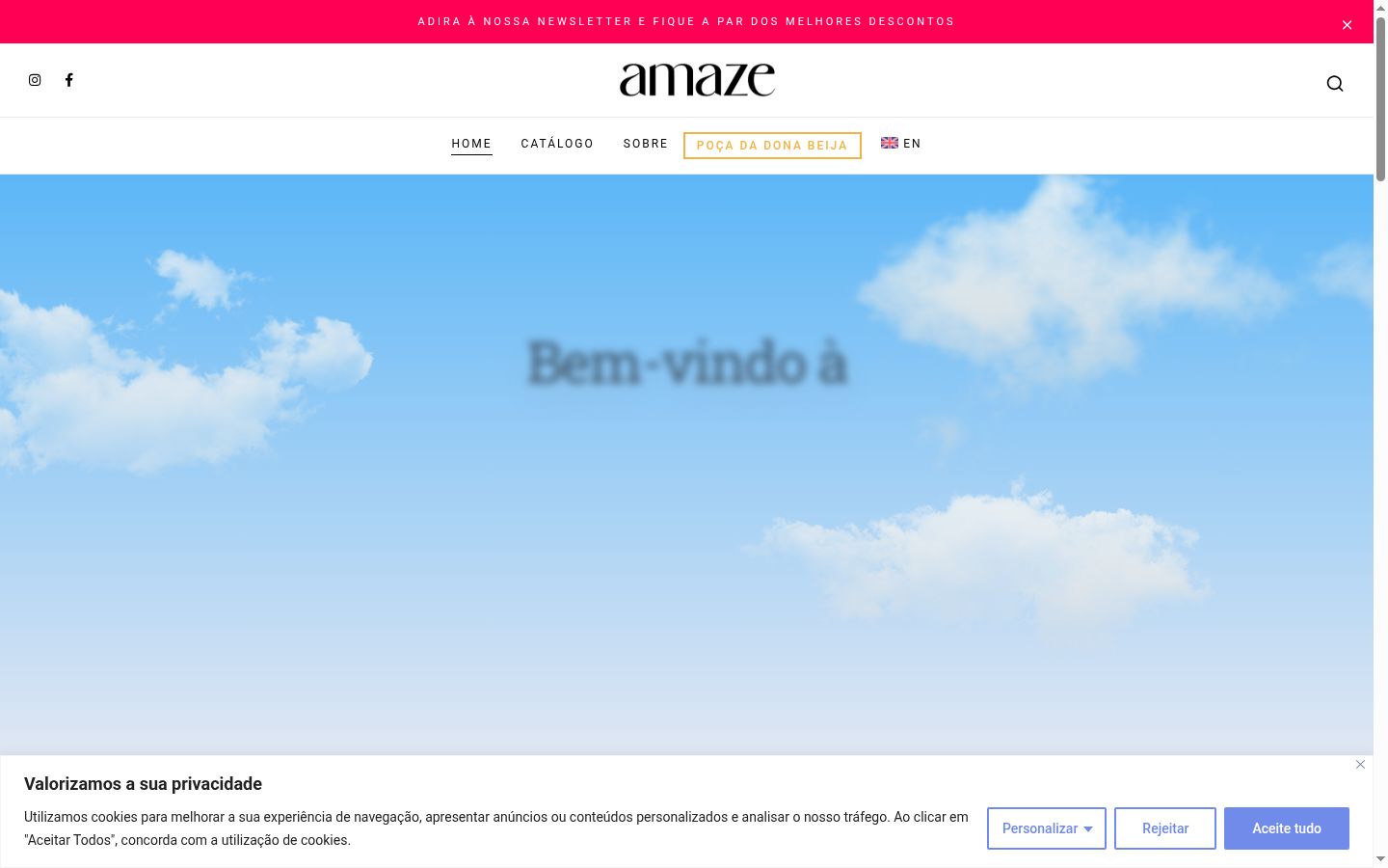 Screenshot tal-banner tal-kunsens muri qabel kwalunkwe interazzjoni