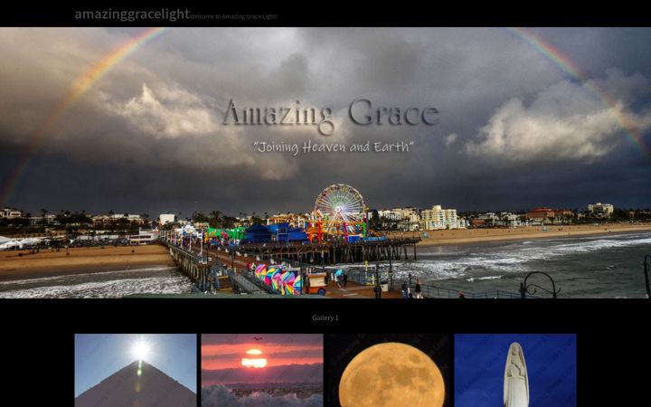 Screenshot von amazinggracelight.com