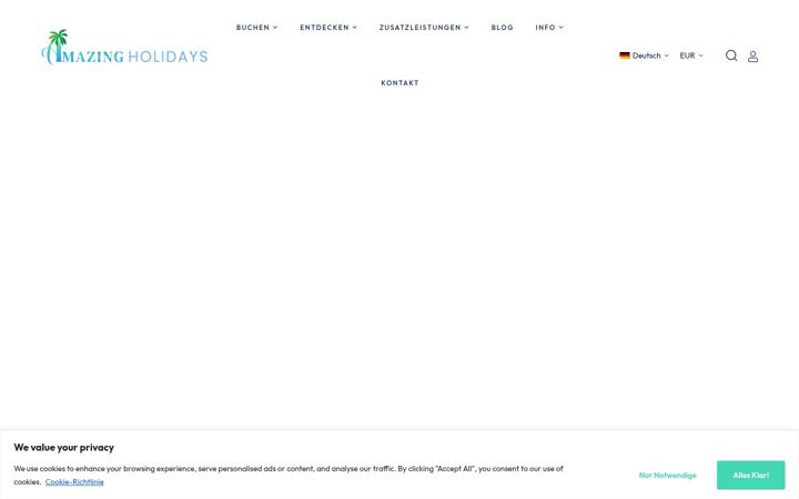 Screenshot of amazingholidays.travel