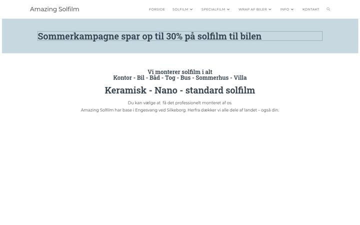 Screenshot of amazingsolfilm.dk