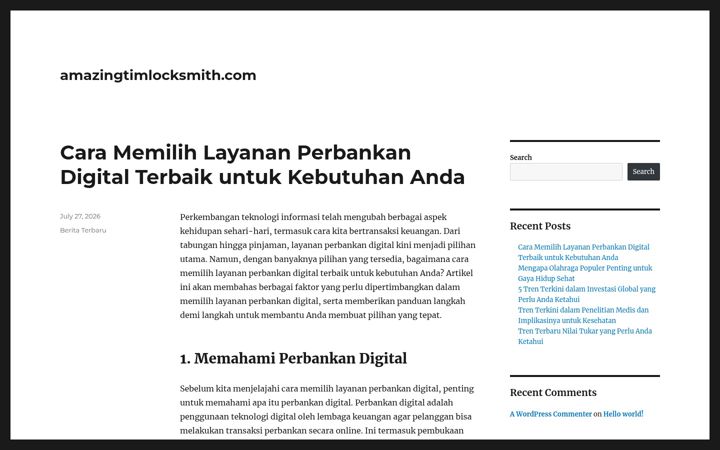 Screenshot of amazingtimlocksmith.com