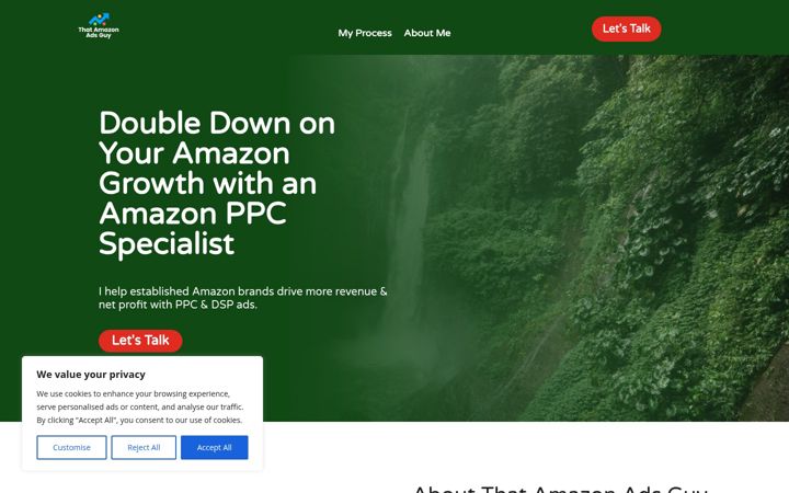 Captura de ecrã de amazonadsguy.com