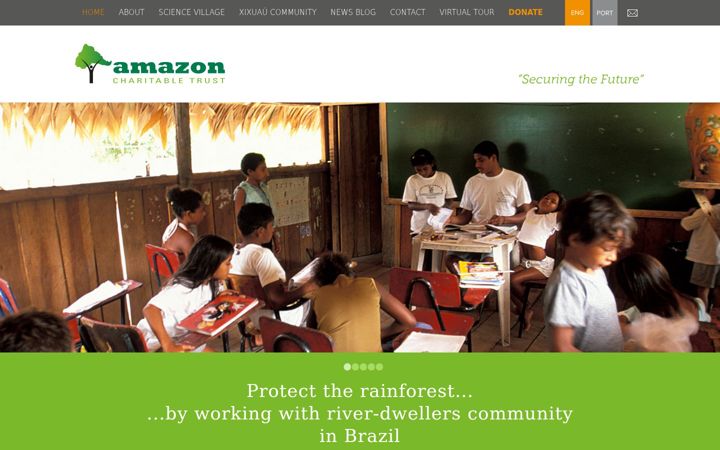 Screenshot of amazoncharitabletrust.org