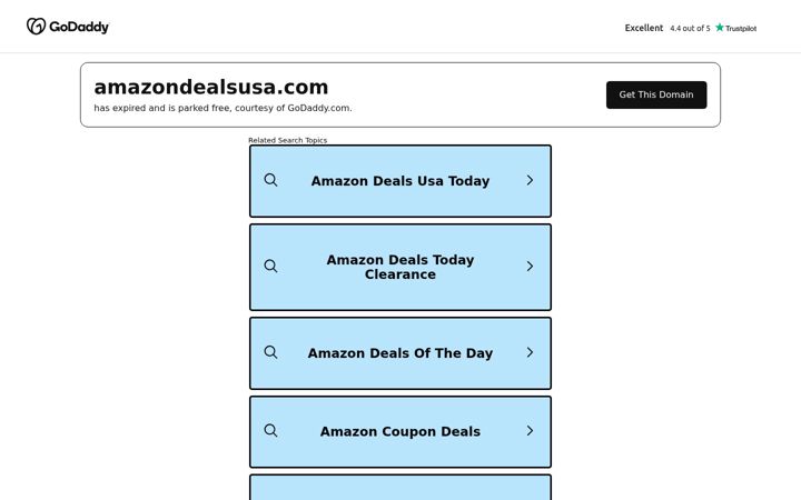 Screenshot of amazondealsusa.com