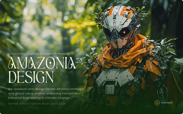 Ekraanipilt saidist amazonia.design