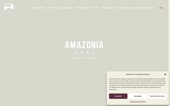 Screenshot of amazoniacai.com