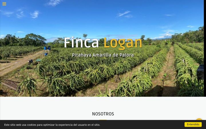 Screenshot ta' amazonianpitahaya.com