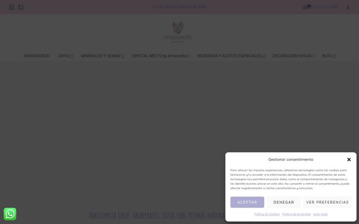 Screenshot of amazonita.es