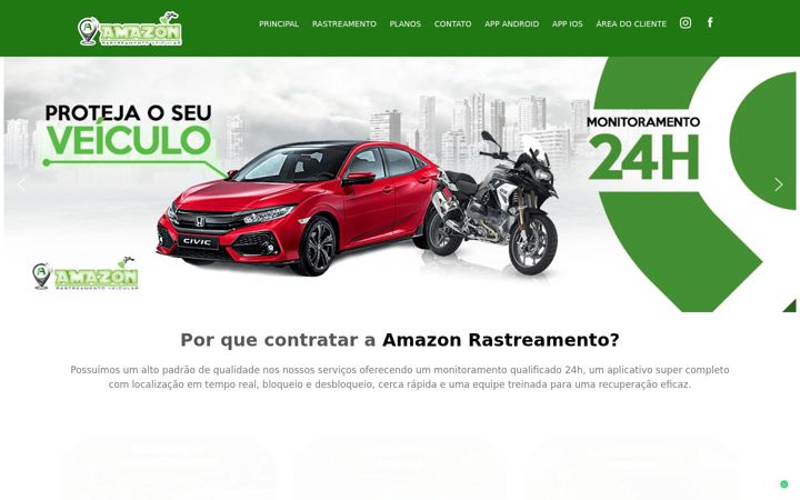 Screenshot of amazonrastreamento.com.br