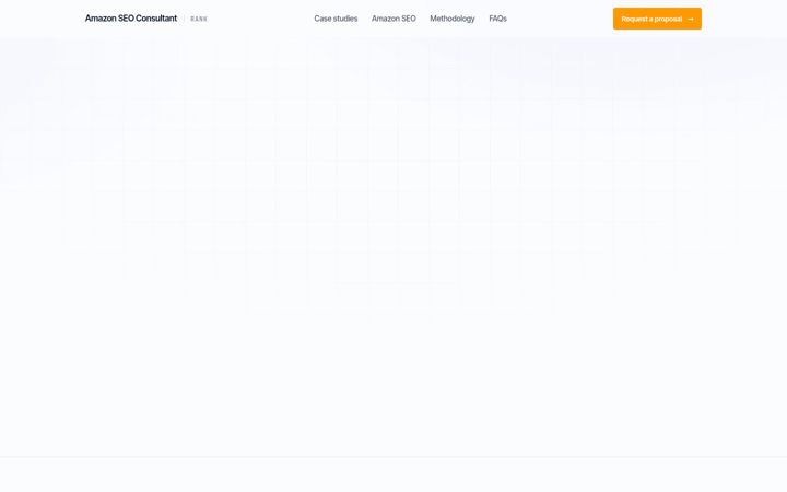 Screenshot of amazonseoconsultant.com