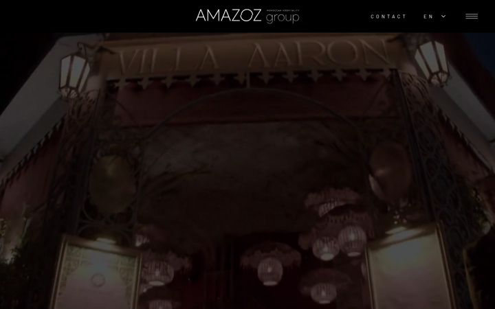 Screenshot of amazoz-group.com