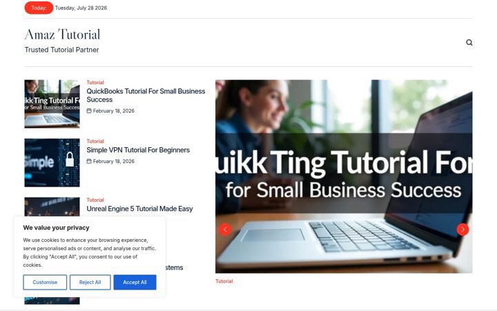 Skjermbilde av amaztutorial.com