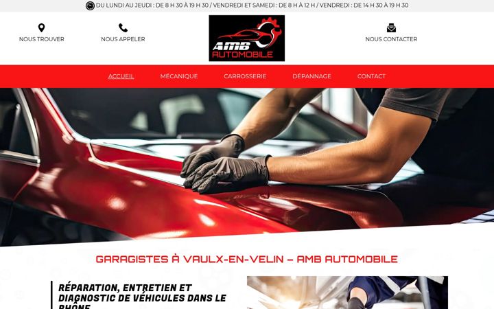 Screenshot of amb-auto.fr