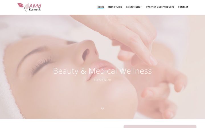 Screenshot von amb-kosmetik.com