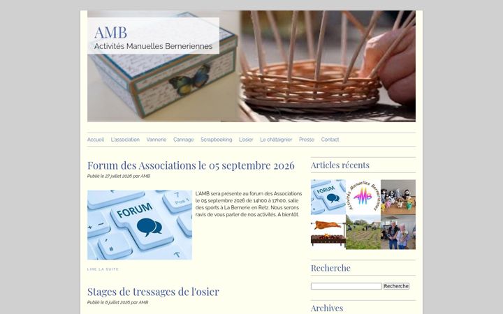Screenshot of amb44labernerie.fr