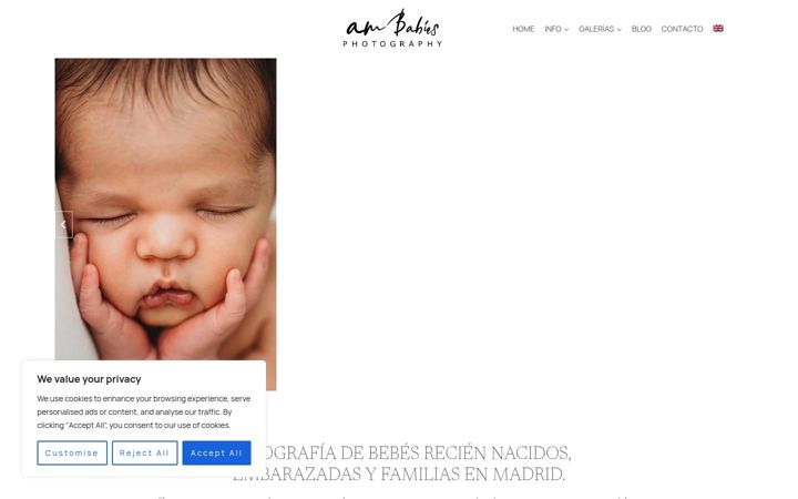 Screenshot von ambabies.com