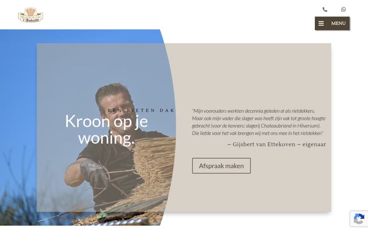 Screenshot von ambachtrietdekkers.nl