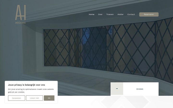 Screenshot of ambachtshuis.be