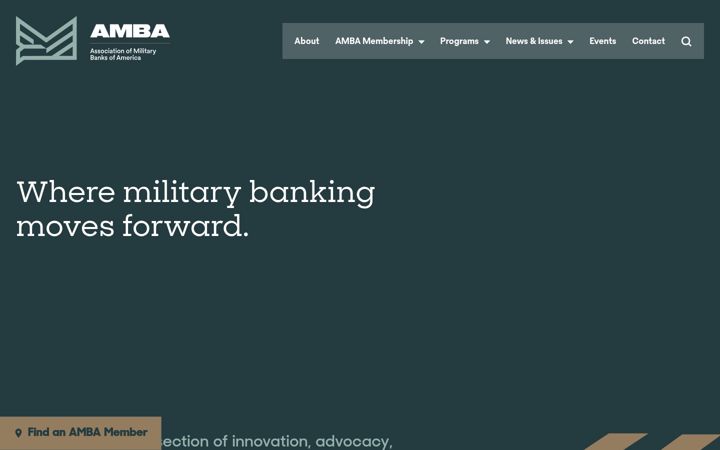 Screenshot of ambahq.org