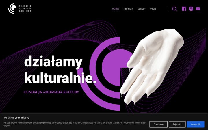 Screenshot ta' ambasadakultury.com