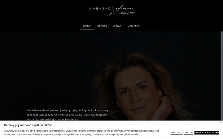 Screenshot of ambasadazdrowiapsychicznego.com