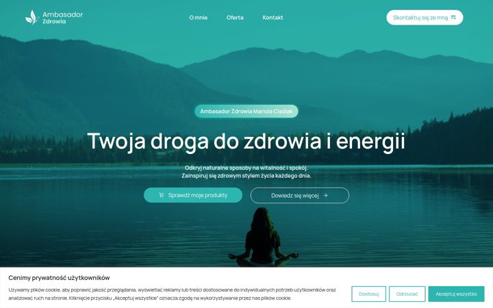 Screenshot of ambasador-zdrowia.pl