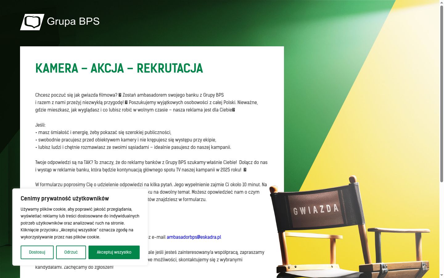 Snímka obrazovky banera súhlasu zobrazeného pred akoukoľvek interakciou