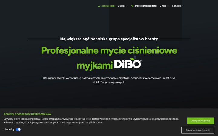 Screenshot ta' ambasadordibo.pl