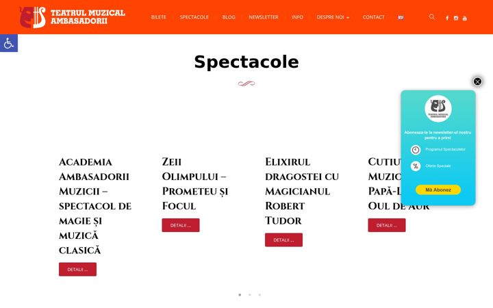 Screenshot ta' ambasadorii.ro