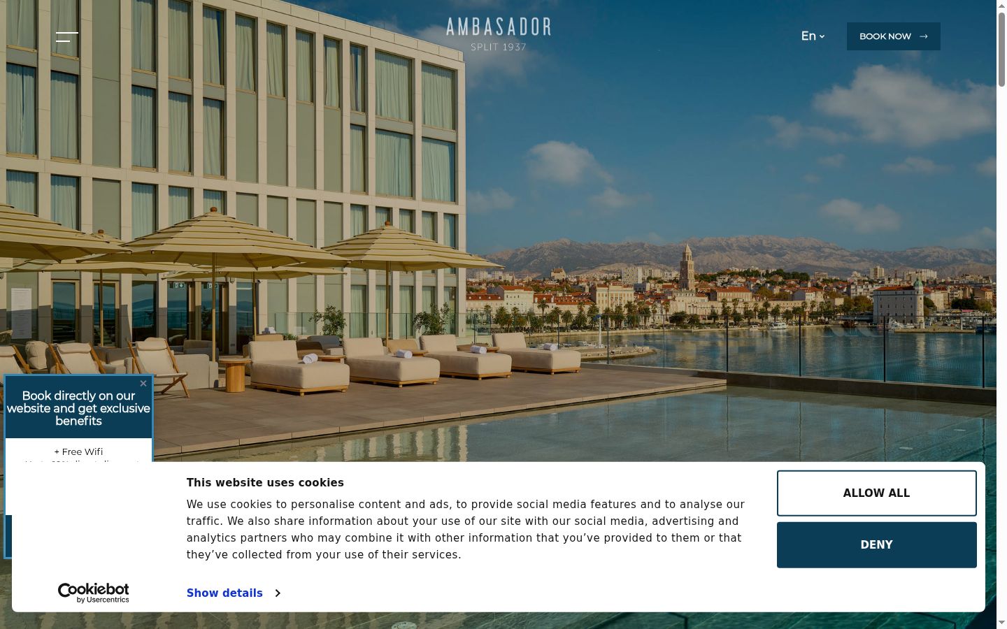 Screenshot tal-banner tal-kunsens muri qabel kwalunkwe interazzjoni