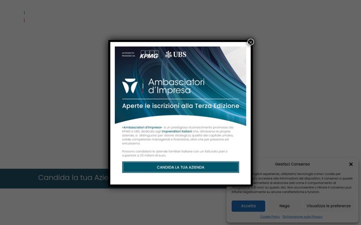 Screenshot ta' ambasciatoridimpresa.it