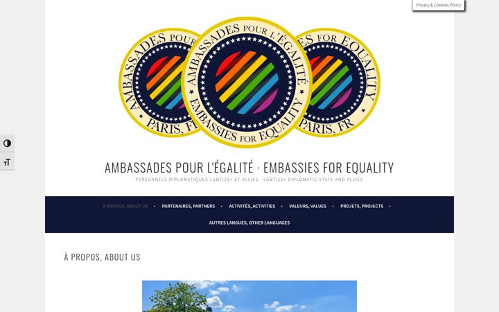 Ekrano kopija ambassades-egalite.com