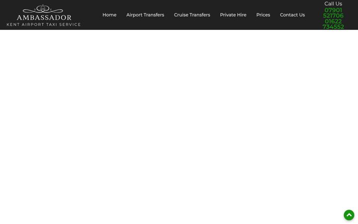 Screenshot of ambassadorprivatehire.co.uk