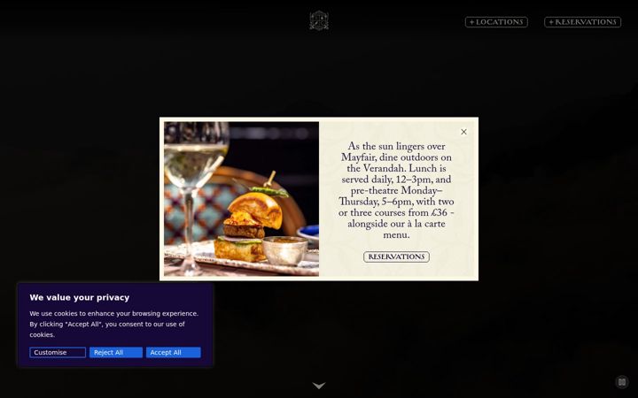 Screenshot of ambassadorsclubhouse.com