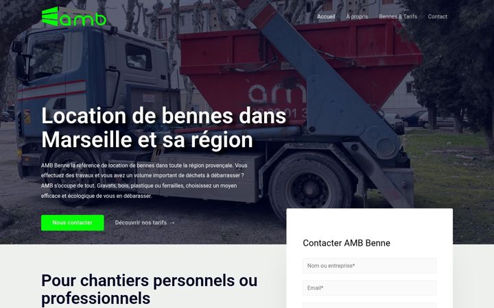 Screenshot of ambbenne.com