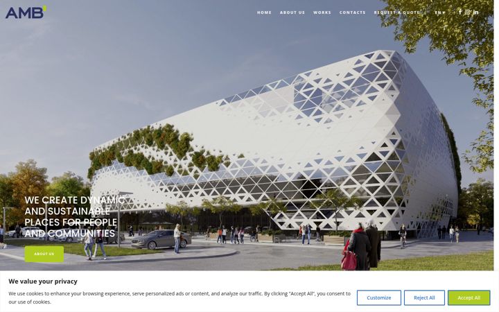 Screenshot του ambdesign.lv