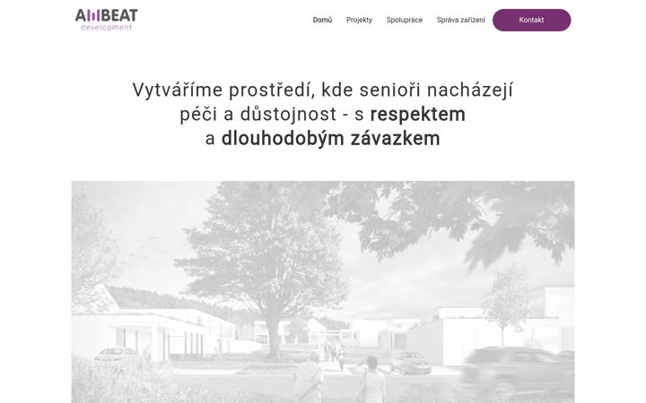 Screenshot του ambeatdevelopment.cz